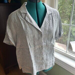 Quince Linen shirt Medium